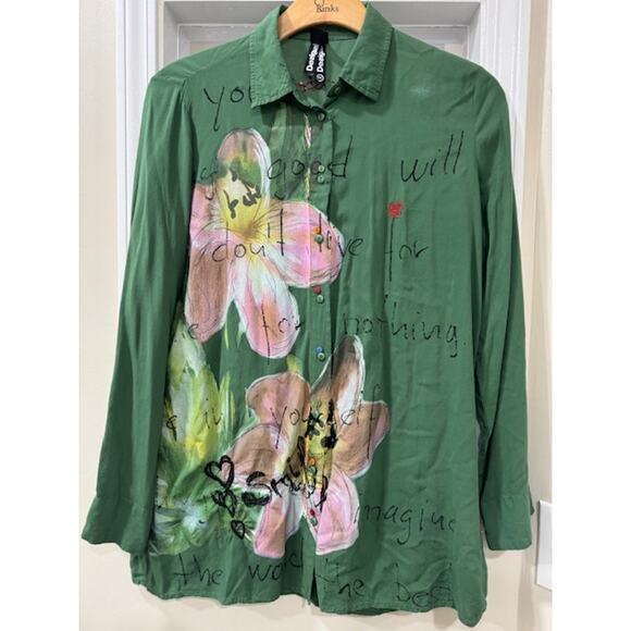 Desigual Button Down Shirt - Picture 1 of 2